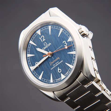 omega seamaster railmaster blue